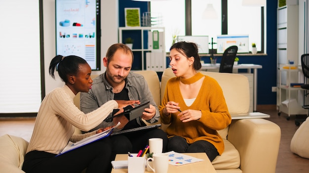 A person having a consultation with a financial advisor, discussing investment options and financial planning strategies. The scene is set in a modern office, conveying professionalism and trust.
