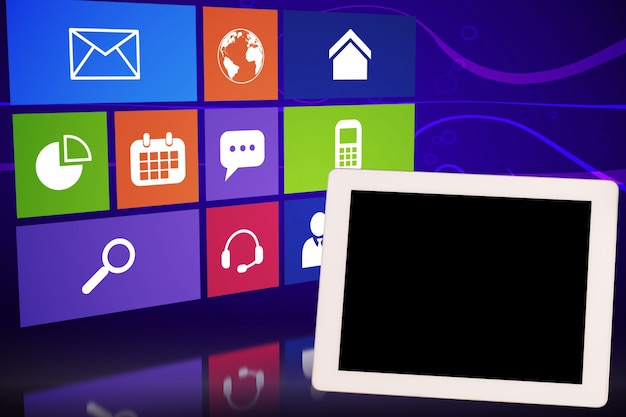 A close-up of a computer screen displaying various icons representing different virtual assistant services, such as calendar management, email marketing, and customer support. The focus is on the variety and versatility of tasks that a virtual assistant can handle.
