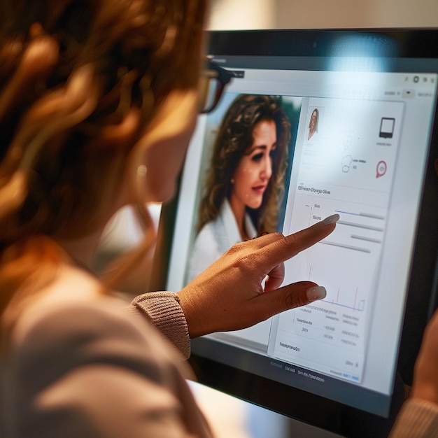 A laptop displaying a well-designed virtual assistant website with client testimonials and service descriptions, highlighting the VA's expertise and success stories.