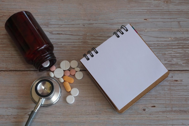 A close-up shot of a prescription bottle with a small calculator next to it, symbolizing the cost savings from the Medicare Part D changes in 2025. The background is intentionally blurred.