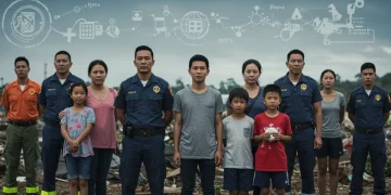 Community rebuilding after disaster with federal aid