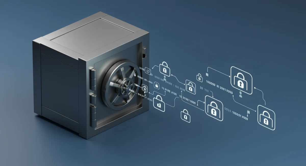 Secure digital vault for online account information