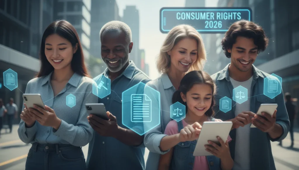 Consumers confidently engaging with digital platforms under new protection laws